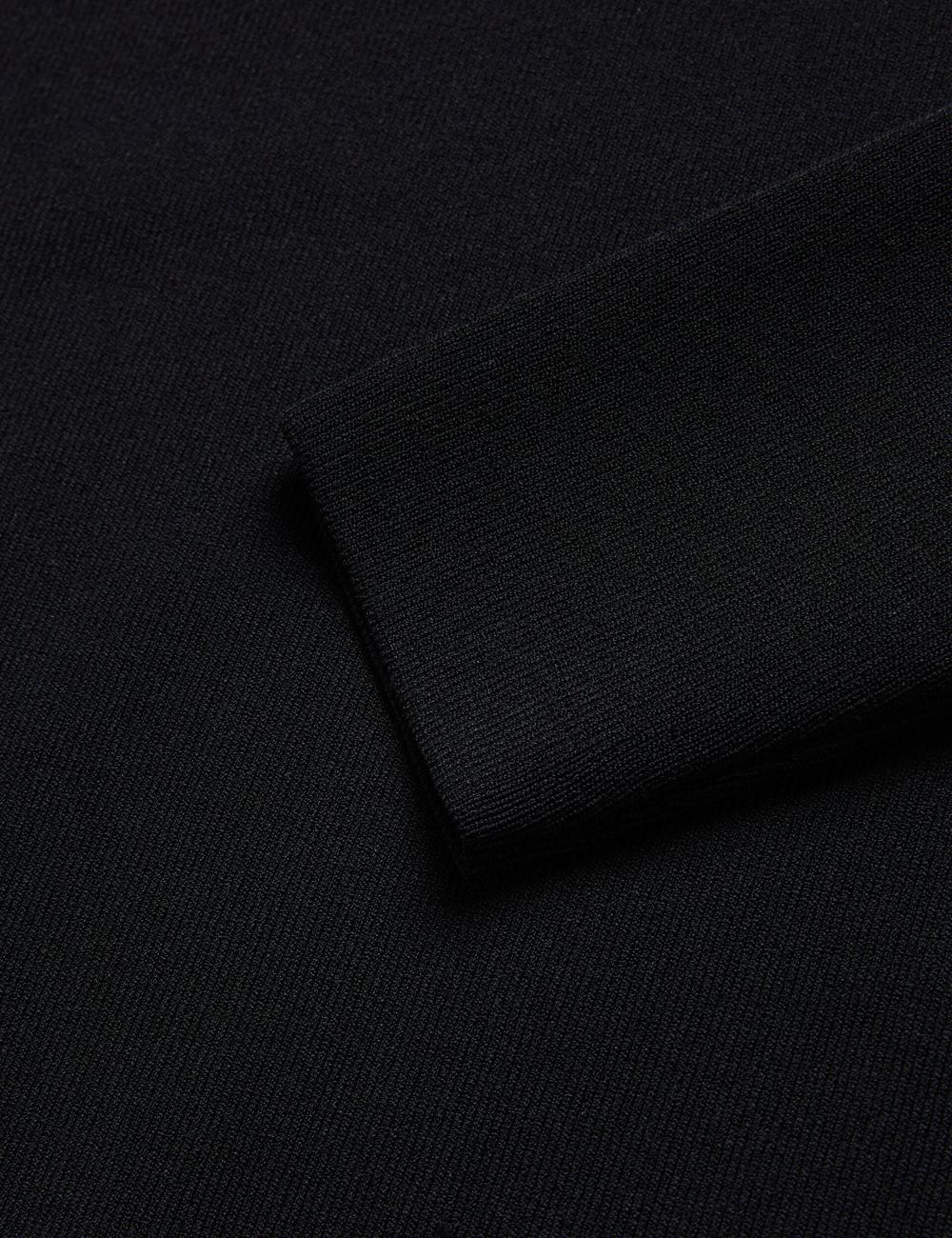 Black Ted Baker HEATHRR - One Shoulder Embellished Detail Women Tops | SG  6281-NUMXI