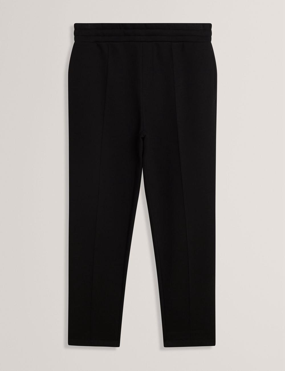 Black Ted Baker UAVER Slim Fit Neoprene Men Joggers | SG  2514-GWEBT