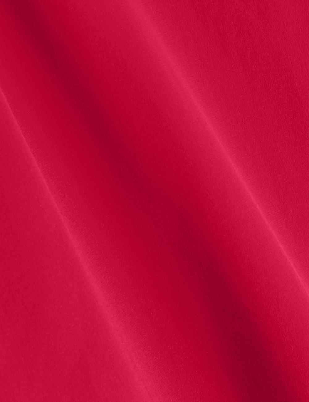 Fuchsia Ted Baker CADASA - Pure Silk Scoop Neck Cami Women Tops | SG  9458-DTMCG