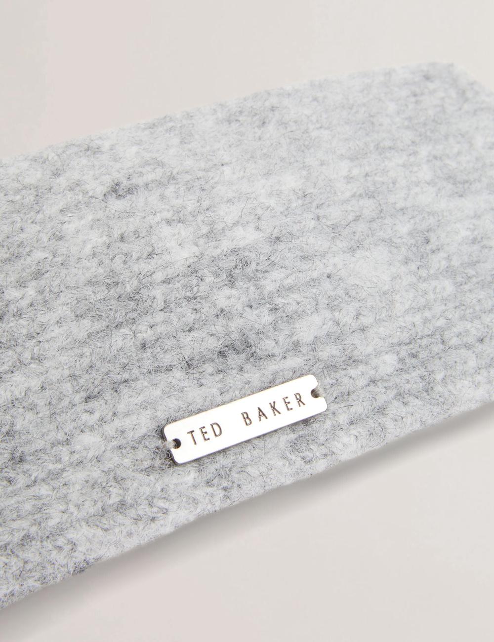 Grey Ted Baker PENAOPA - Rhinestone Detail Knitted Women Headbands | SG  3102-IGWVR