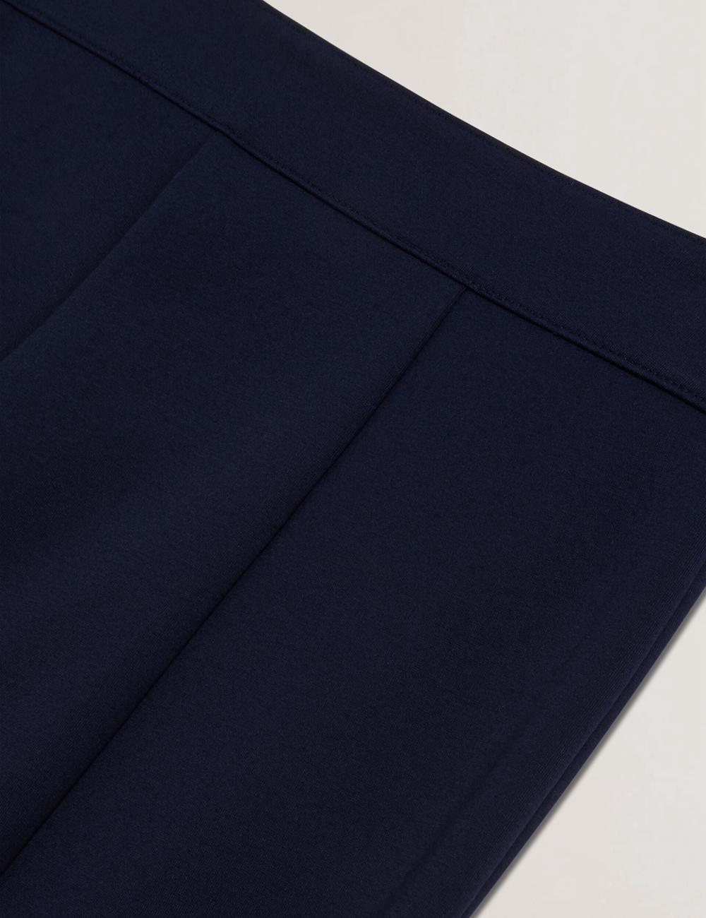 Navy Ted Baker FELINDA - Fly Front Stretchy Women Leggings | SG  0269-NFGUY
