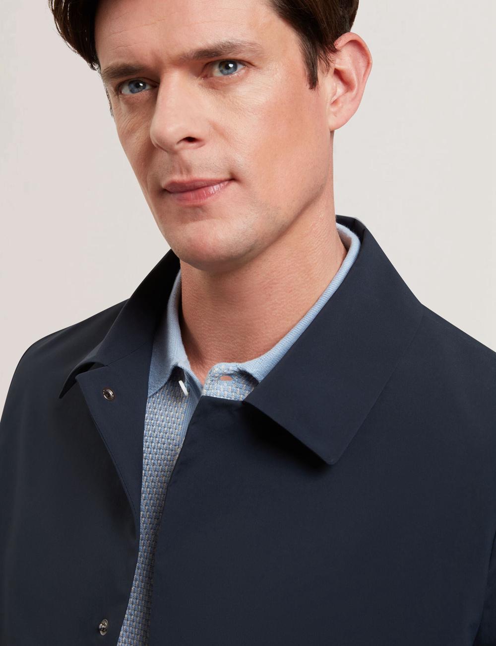 Navy Ted Baker HUMMELS - Lightweight Short City Mac Men Jackets | SG  4219-VEANS