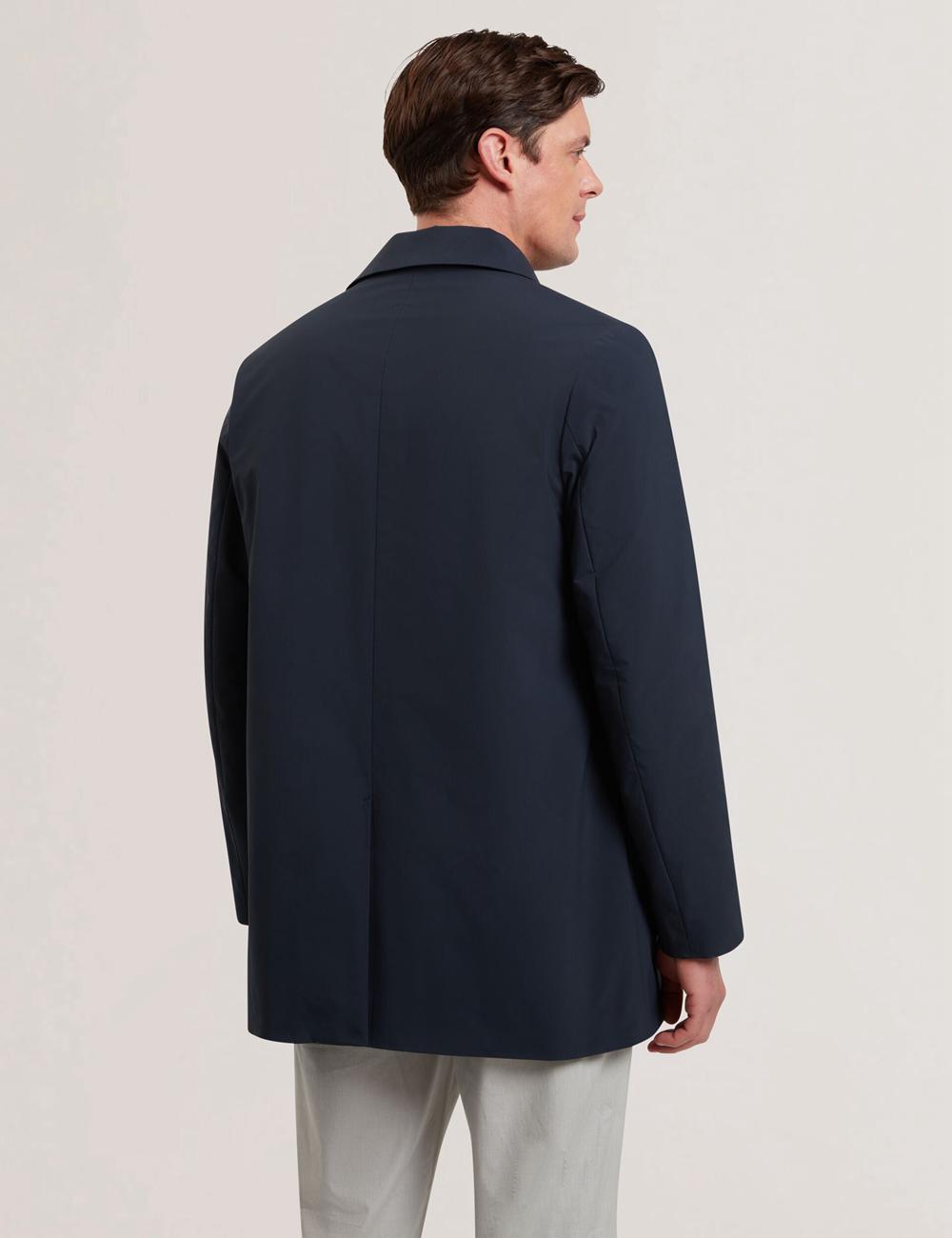 Navy Ted Baker HUMMELS - Lightweight Short City Mac Men Jackets | SG  4219-VEANS