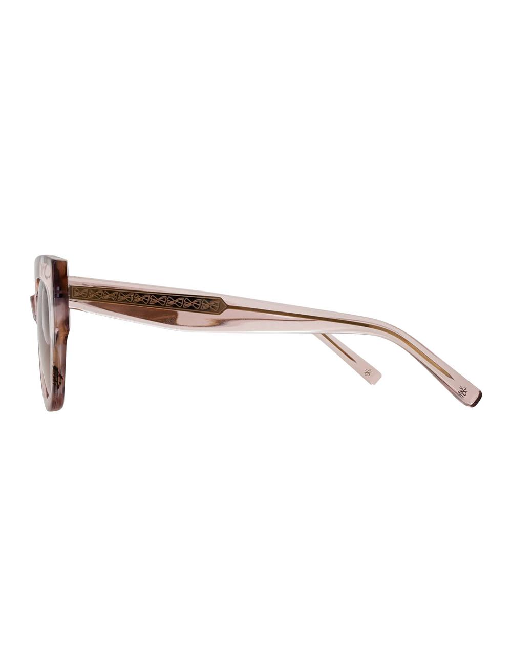 Pink Ted Baker CORAL - Chunky Cat Eye Acetate Women Sunglasses | SG  9154-XUWOK