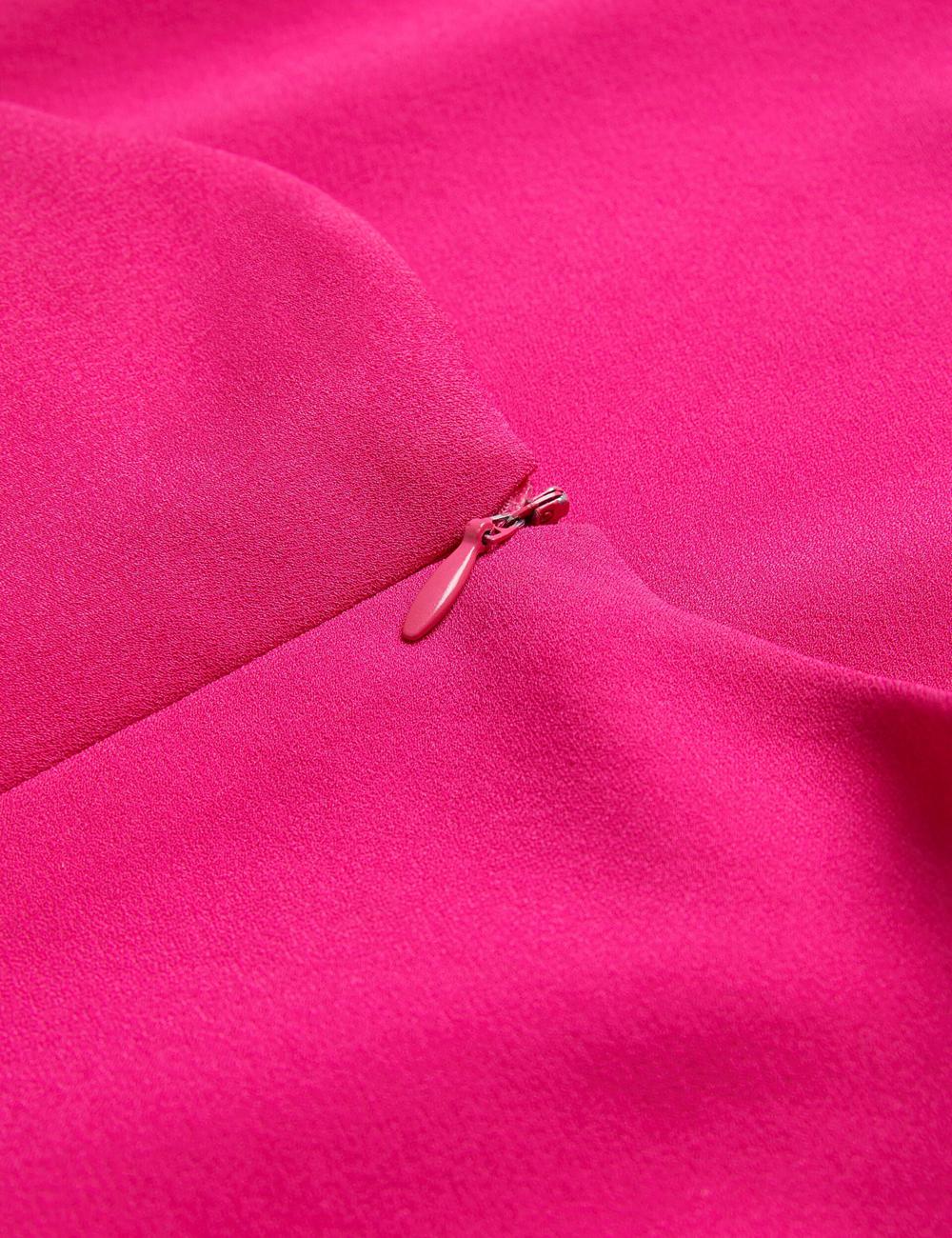 Pink Ted Baker EREAS - Drape Neckline Cap Sleeve Women Maxi Dresses | SG  6324-GYVUJ