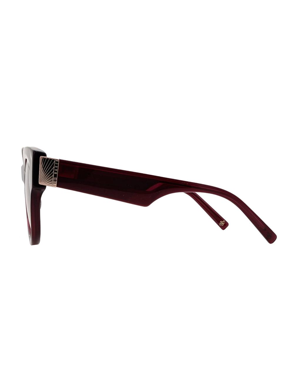 Plum Ted Baker FARAH - Hardware Detail Cat Eye Women Sunglasses | SG  7312-KIBYQ