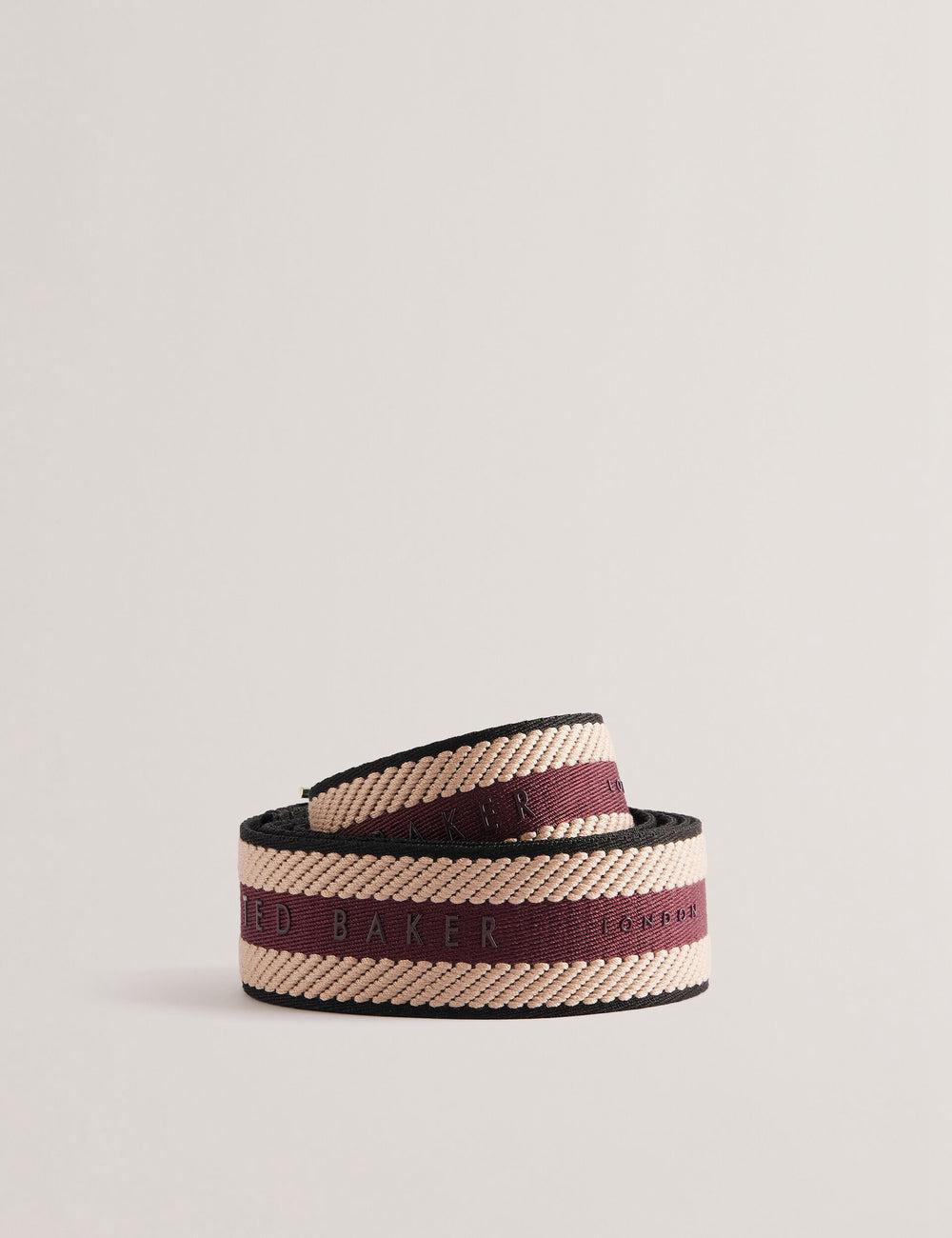 Purple Ted Baker WEBBII - Branded Webbing Detachable Women Bag Straps | SG  7085-GYOJT