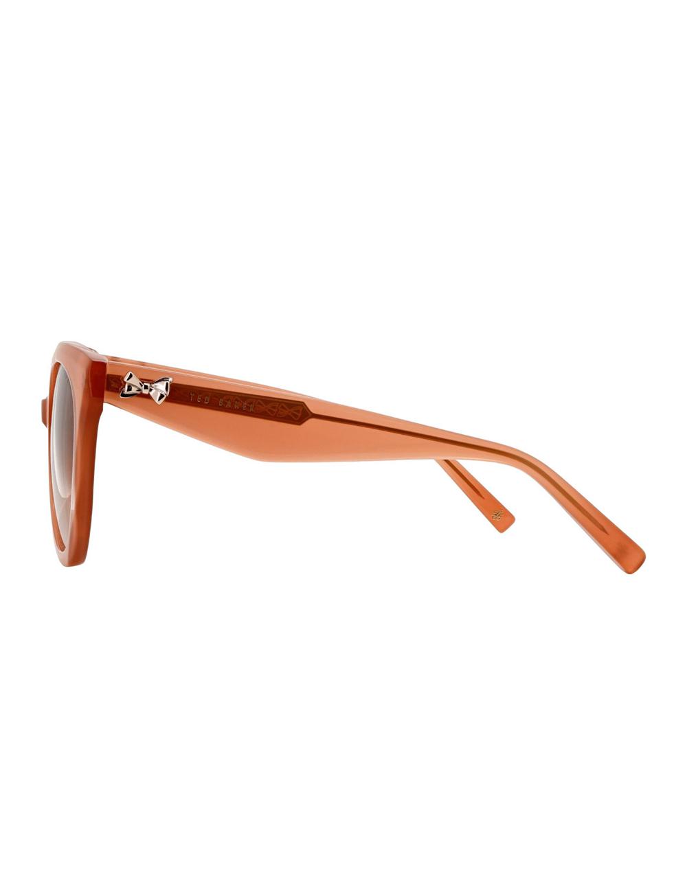 Rose Pink Ted Baker ELEN - Oversized Cat Eye Bow Detail Women Sunglasses | SG  5319-XPKDE