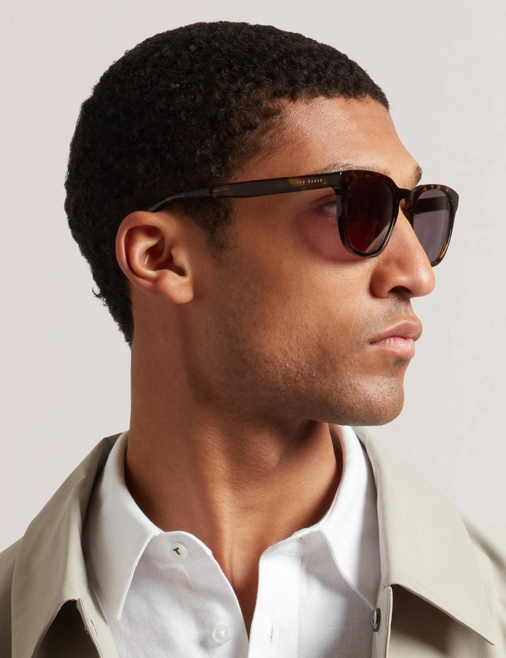 Tort Ted Baker SORLEY - Classic Rounded Eye Men Sunglasses | SG  4976-HLIER